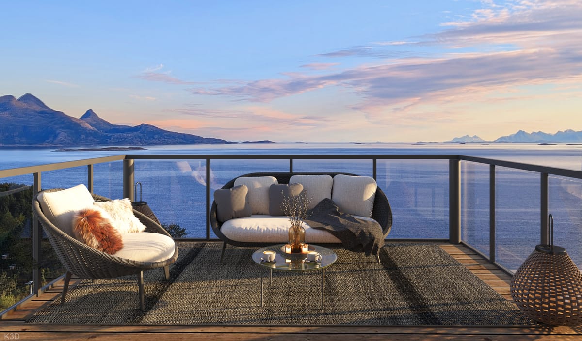 Magisk utsikt i Bodø